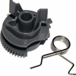 Engranajes reseteadores, muelles y tapas