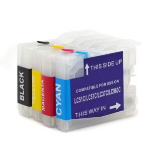 Brother LC1000 LC970 LC960 Pack Cartuchos Recargables