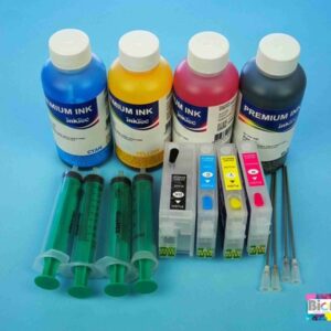 34XL CARTUCHOS RECARGABLES AUTORESETEABLES CON TINTA