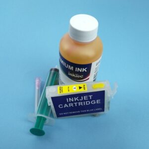 603XL CARTUCHO AMARILLO RECARGABLE CON TINTA