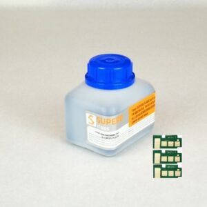 SAMSUNG CLT-M4072S KIT RECARGA POLVO DE TONER CIAN + CHIPS