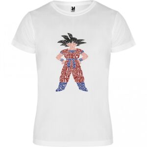 CAMISETA CON NUESTRO DISEÑO GOKU
