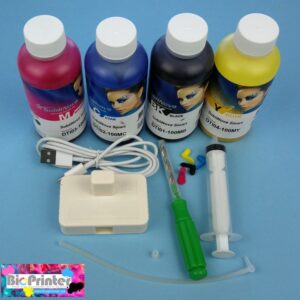 KIT RECARGA CARTUCHOS ORIGINALES EPSON 604 Y 503 CON TINTA DE SUBLIMACIÓN