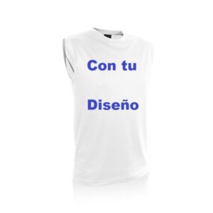 CAMISETA ADULTO TECNIC SUNIT SIN MANGAS CON TU DISEÑO