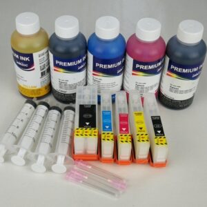 33XL CARTUCHOS RECARGABLES CON TINTA