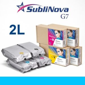 TINTA DE SUBLIMACION INKTEC SUBLINOVA G7 CIAN