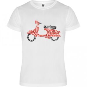 CAMISETA CON NUESTRO DISEÑO VESPA